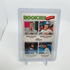 2026 Topps Heritage Rookie Outfielders SP - Gilbert Corona Peters Dean #388