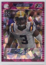 2021 Leaf Pro Set Metal 1989 Pink Crystals /25 JaCoby Stevens #PA-JS1 Auto 1n4j