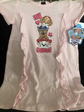 Paw Patrol Nightgown Girls Size 5T Pink. So Cute   19.99 Retail. NEW.