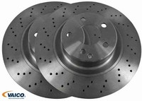 2X Bremsscheibe Vaico V30-80081 2 Bremsscheiben Vorderachse Vorne