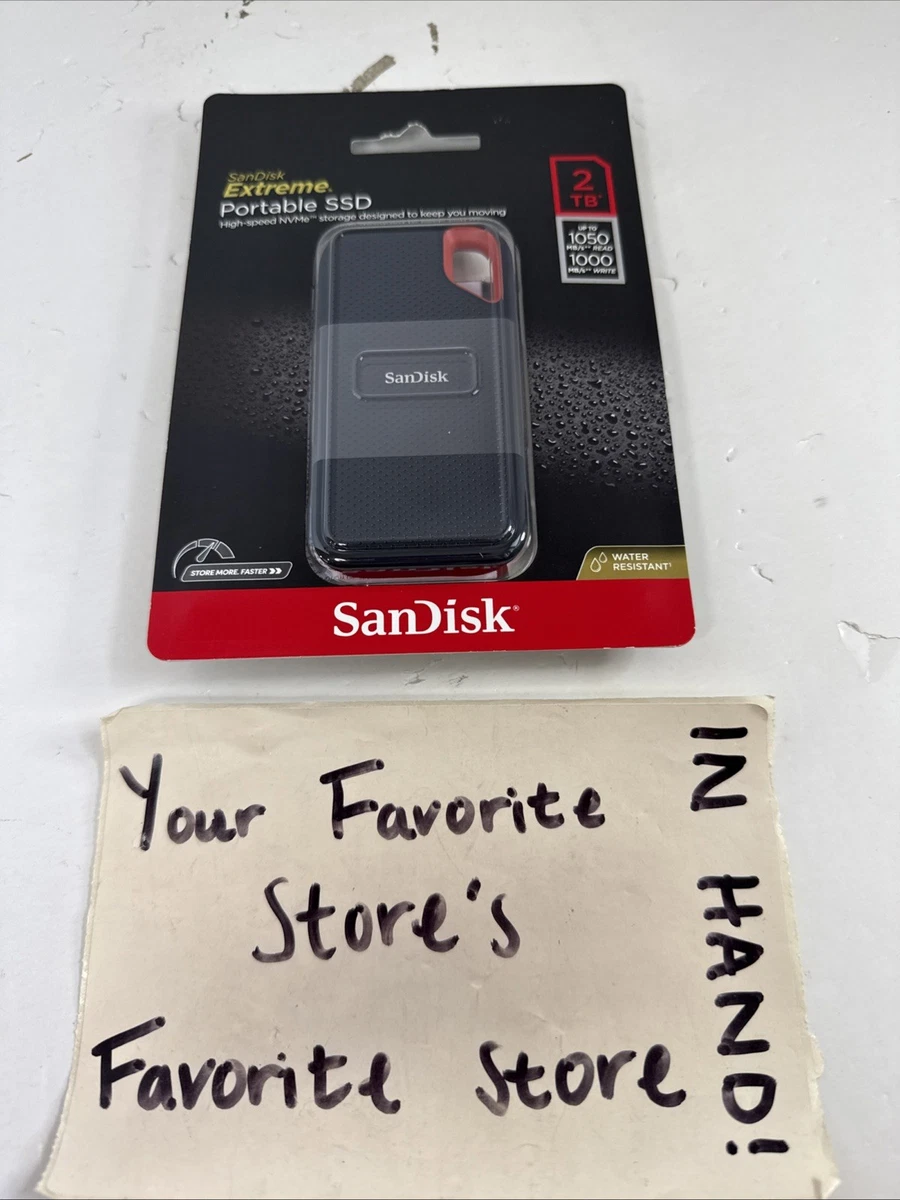 SanDisk 2TB Storage Capacity Hard Drives (HDD, SSD & NAS) for sale