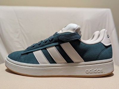 adidas Grand Court Alpha Men 8.5 Teal Core White Gum