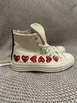Converse x Comme Des Garçons Play Chuck Taylor 70 All Star CDG Heart