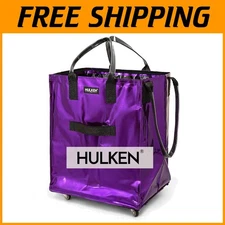 Ultraviolet Reusable Grocery Bag on Wheels - 66lb Capacity