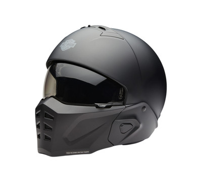 Harley-Davidson Men's Ultra X16 2-IN-1 Helmet Matte Black 98118