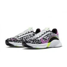 Size 11.5 Men's Nike SuperRep Go 3 NN FK "Pure Platinum/Fushia Dream" DH3394-008