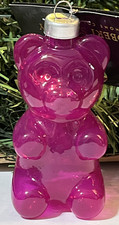Purple Gummy Bear Candy Food Christmas Ornament Glass Sweet Treat 3" tall