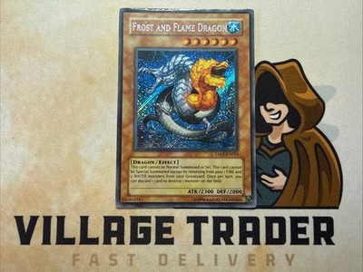 Frost- und Flammendrache TAEV-DE033 Secret Rare - Unlimited Yugioh HP