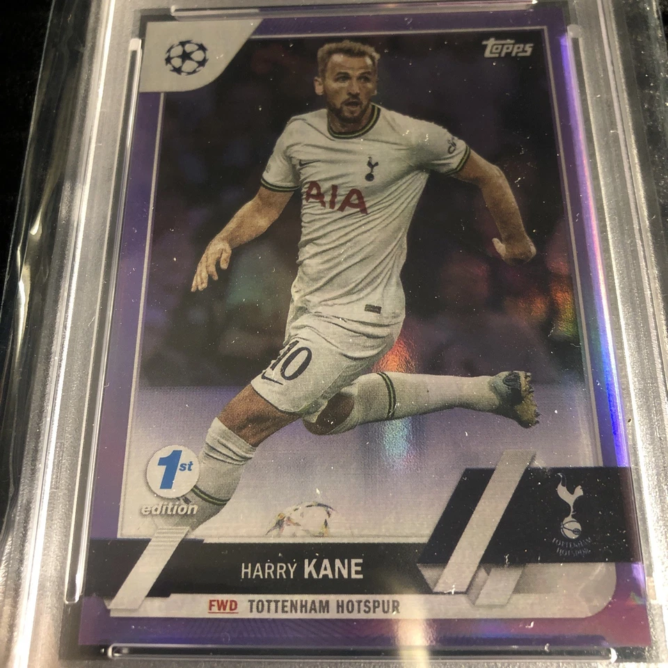 2022-23 Topps First Edition Harry Kane Purple Rc  09/30 Psa10 - Image 2 of 4