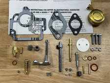 Farmall H Hv W-4 Complete Carburetor Kit 45108 50981 With Float