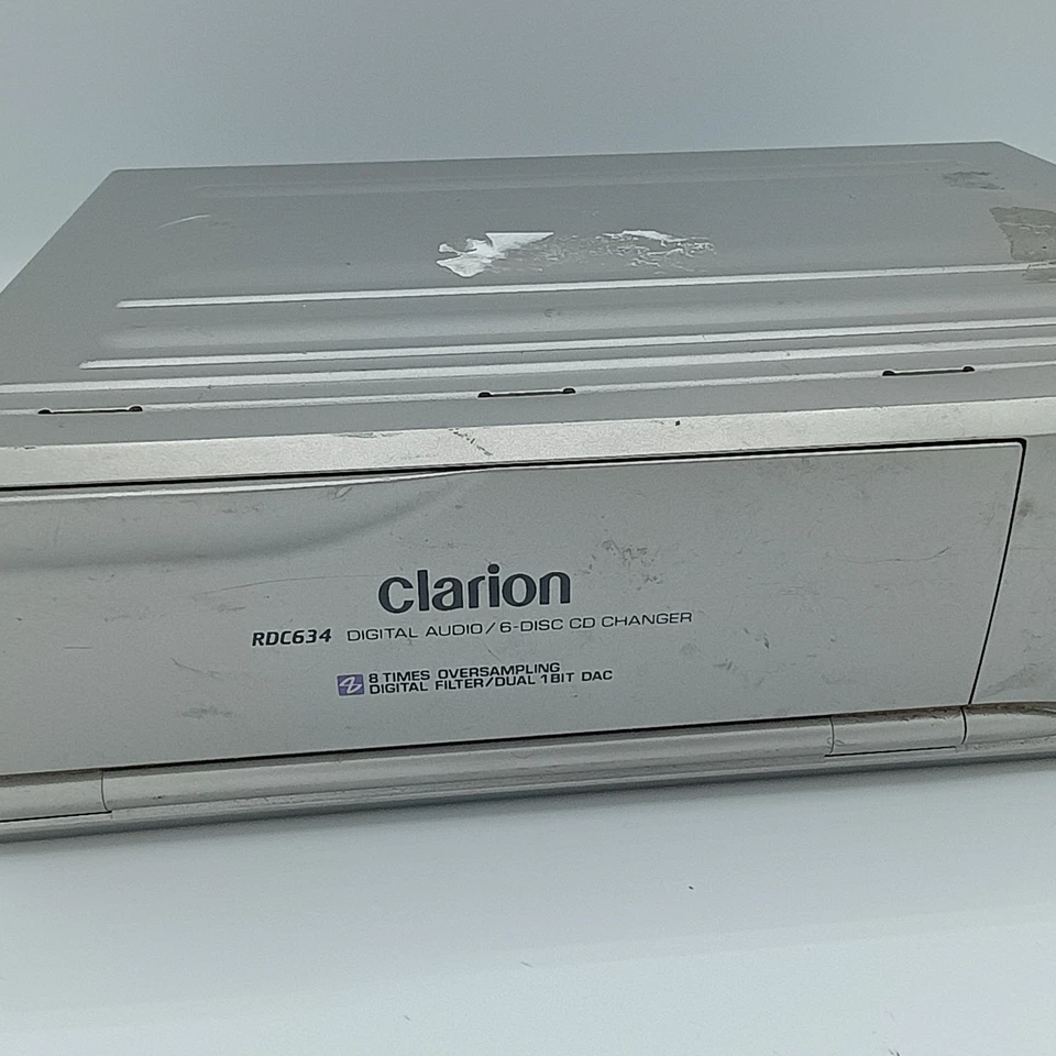 Clarion RDC634 #R Car Audio 6 CD Changer * UNTESTED* - Image 2 of 4
