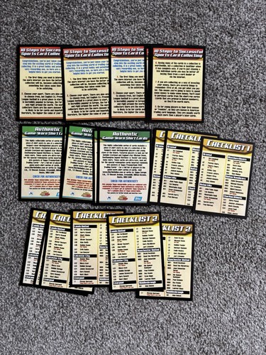 Huge bundle of Topps Premier Gold 2002 cards and checklists - Picture 4 of 6