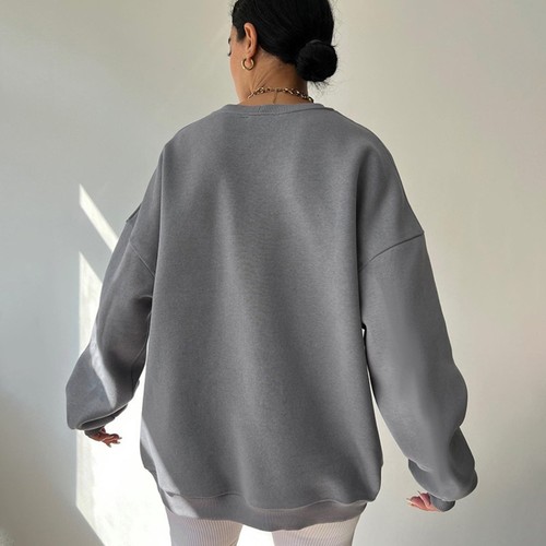Loose Versatile Sweater Women's Casual Top - Picture 12 of 16