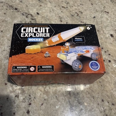 Circuit Explorer Rocket Ship Space Toy, Building Set, STEM Toys, Christmas NOB