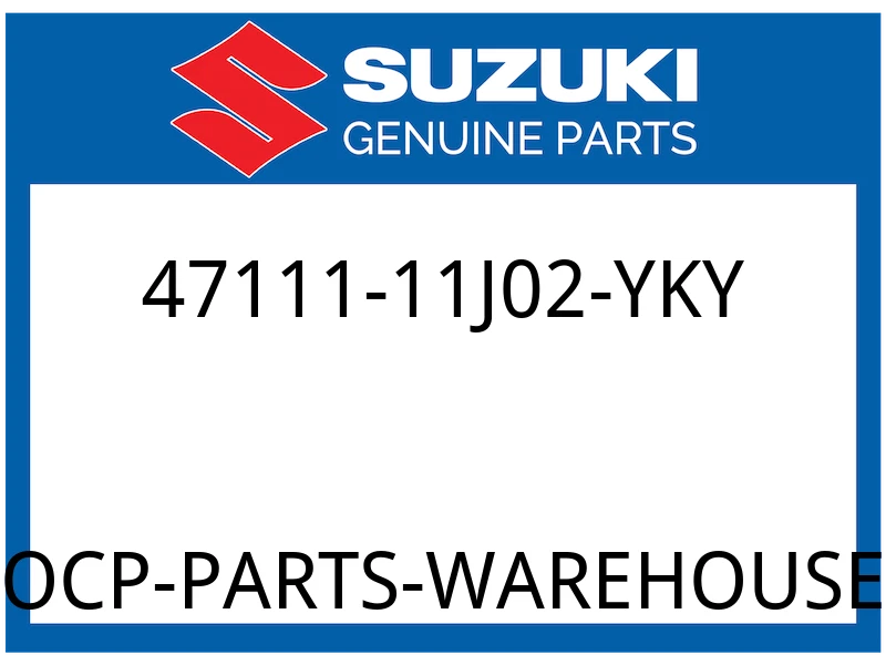 Suzuki OEM Part 47111-11J02-YKY COVER,FRAME,R(B