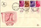Israel FDC 1.18.1956 Twelve Tribes - Tel Avif Yafo - J34152