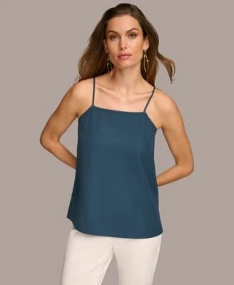 Donna Karan New York Womens Camisole Tide S 755403703705 S RT $69.0