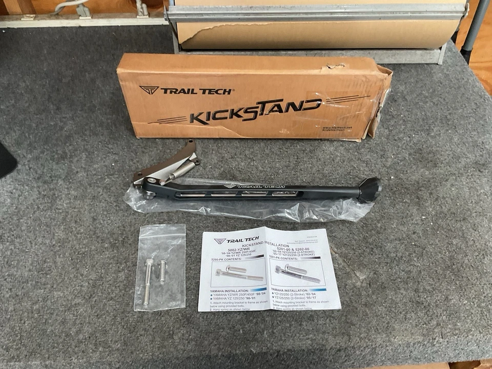 Trail Tech Kickstand Yamaha 2005-2018 YZ250 / YZ125 Yamaha YZ Kickstand 5202-00 - Image 2 of 4