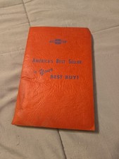 Vintage 1950s 60s Chevrolet Ford Plymouth Cars Salesmans Price Guide Pamphlet