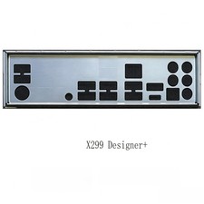 OEM I/O IO shield Backplate For ASRock X299 Designer Motherboard Rear Baffle