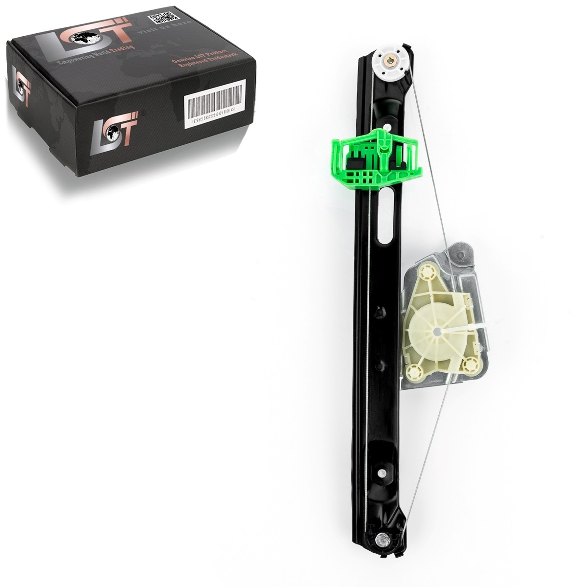LST Electric Window Regulator Rear Right Without Motor For BMW 1 Series E87