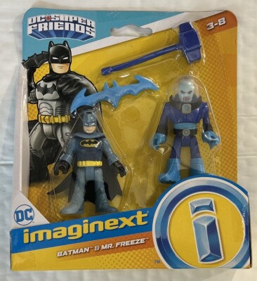 Fisher-Price Imaginext DC Super Friends Batman & Mr Freeze Action Figure Set