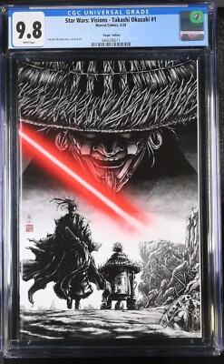 Star Wars: Visions - Takashi Okazaki #1 1:100 CGC 9.8 * Marvel 2024 Virgin 1:100