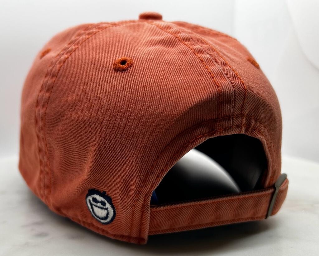 Life Is Good Surfer Cap Hat 100% Cotton Pinkish Orange 100  display picture 3