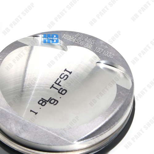 4X genuine piston and ring set 82.5mm Φ23mm VW Golf Passat AUDI A4 A5 TT 1.8 TFS - Picture 3 of 5