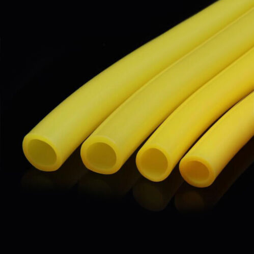 Silicone Tube Flexible Tubing Hose Pipe Soft Rubber Yellow 1x3mm to 25x31mm - Afbeelding 1 van 5