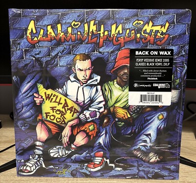 CUNNINLYNGUISTS Will Rap for Food Classic Black Vinyl Pressing