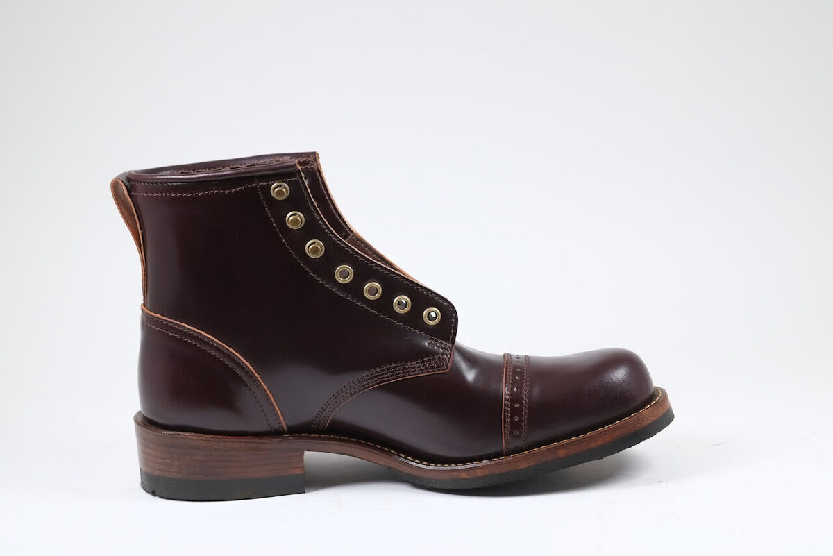 Julian Boots, Bowery Boot, Horween Shell Cordovan #8 Julian Boots, Bowery Boot, Horween Shell Cordovan #8
