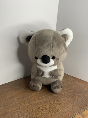 Bellzi KOALI Koala Bear Plush Gray White Soft Snuggly Stuffed Animal 10 