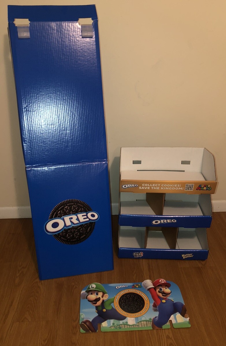 Super Mario Bros OREO Cookie Chips Ahoy 44” Store Display