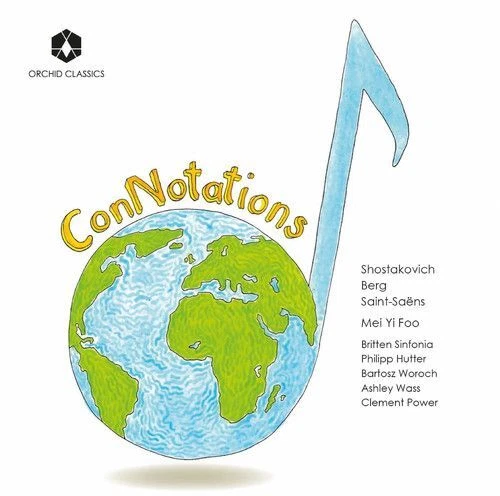BERG / SAINT-SAENS / FOO / WASS / HUTTER / WOROCH - CONNOTATIONS NEW CD - Picture 1 of 1