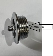 New Kitchen Sink Chrome Overflow Grid Cover