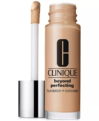 Clinique Beyond Perfecting Foundation & Concealer #09 Neutral 1.0 oz / 30 ml New
