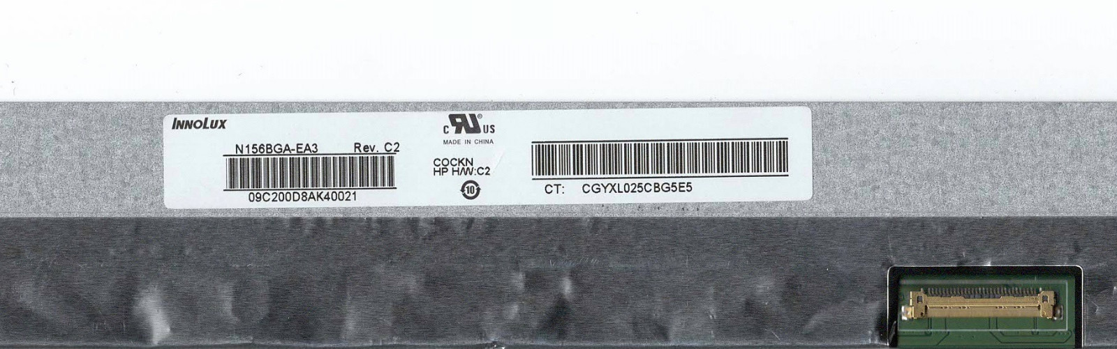 Écran LCD 15.6" N156BGA-EA3 Rev.C2 - Remplacement écran PC Portable, Résolution HD 1366x768, Livraison Rapide