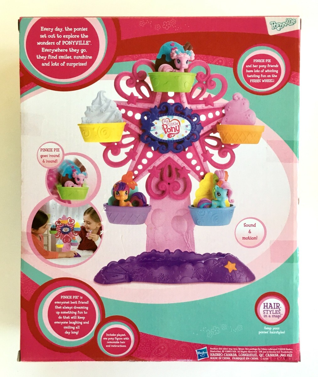 NEW MY LITTLE PONY Ferris Wheel w Pinkie Pie Playset SEALED