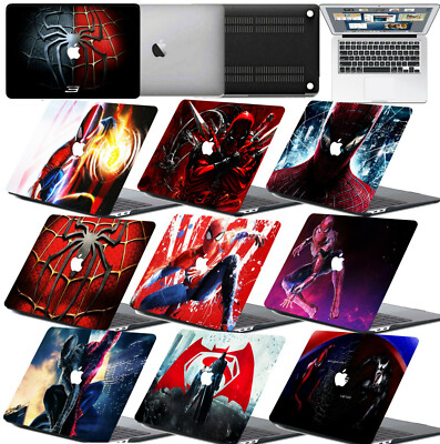 2026 New Spiderman Anti Scratch Rubberized Hard Cose Cover For MacBook Air Pro