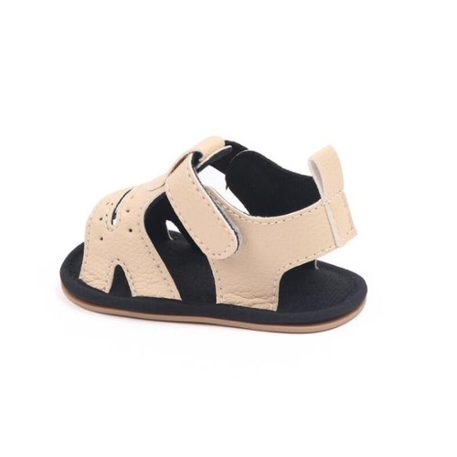 Baby Girls Boys Toddlers Soft Sole Prewalker Newborn Pram Shoes Casual Sandals - Picture 8 of 17