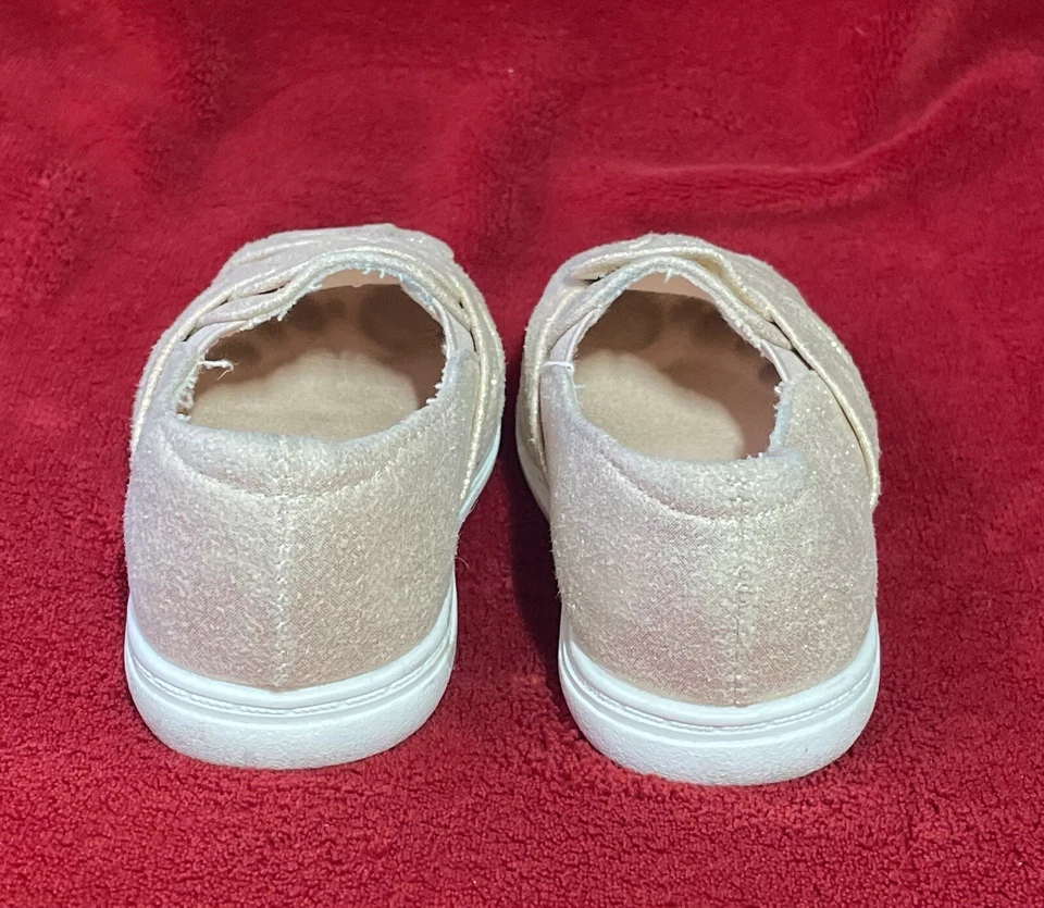 Zapatillas sin cordones Koala Kids Toys "R" Us para niñas pequeñas doradas brillantes talla: 6 Foto 4 de 4