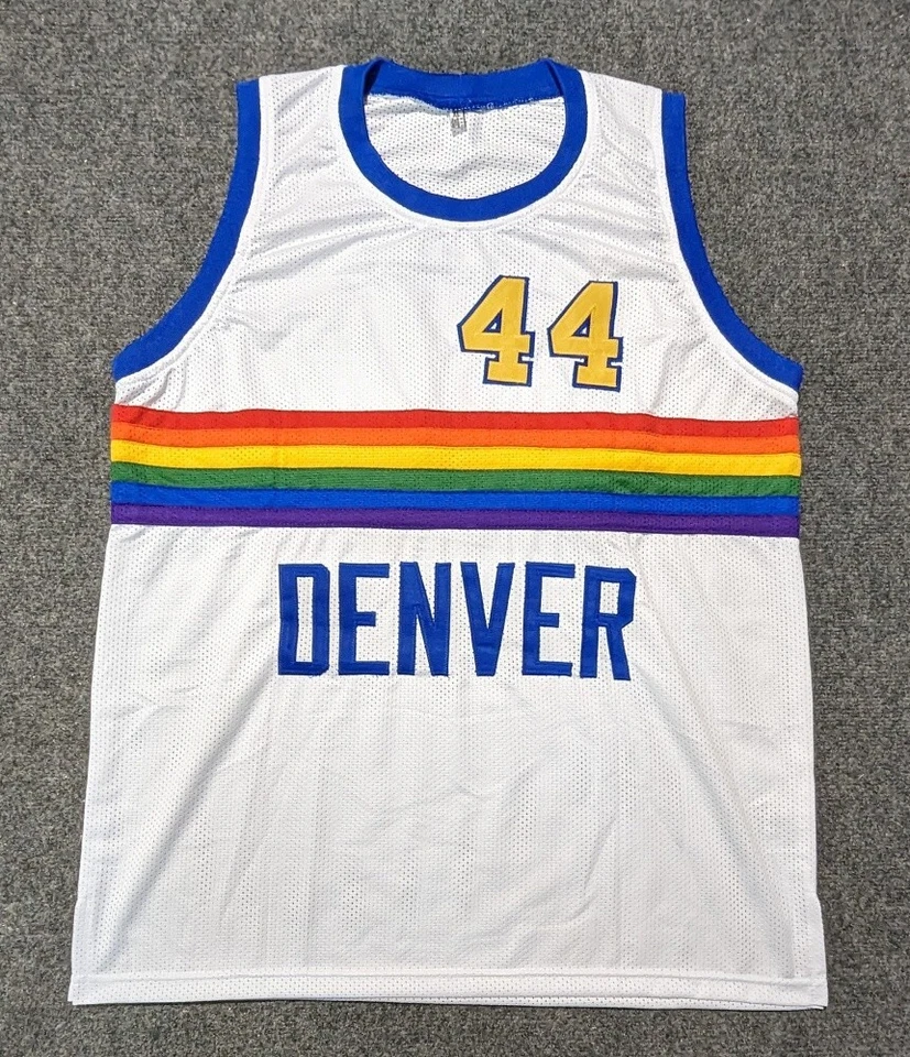 DENVER NUGGETS DAN ISSEL AUTOGRAPHED SIGNED INSCRIBED JERSEY JSA COA - Image 3 of 3