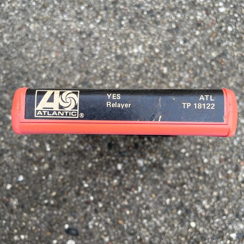 Yes Relayer 8 Track Tape 1974 Atlantic ATL TP 18122 (Pink) - Picture 2 of 3