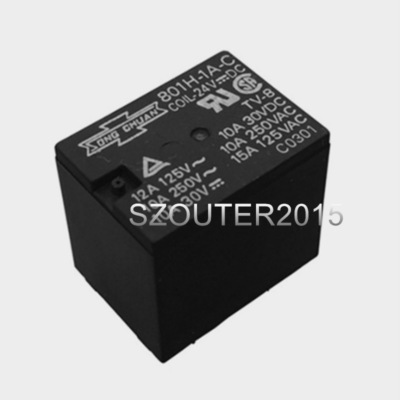 5 PCS NEW IN BOX SONGCHUAN 833H-1A-24VDC Electrical DC High Power Relay