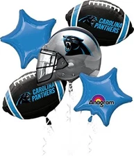 Carolina Panthers NFL Anagram Balloon Bouquet Birthday Party Decoration Football