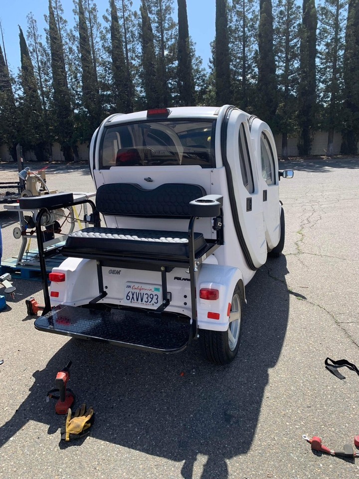 Gem car rear seat kit eBay