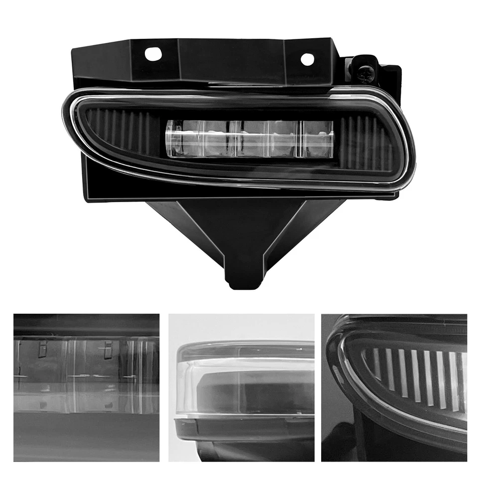 LED Fog Lights Front Bumper Lamps Clear Lens For 1999-2004 Ford Mustang - Изображение 3 из 4