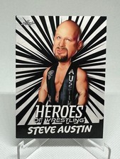 Stone Cold Steve Austin 2023 Leaf Heroes of Wrestling #B-9