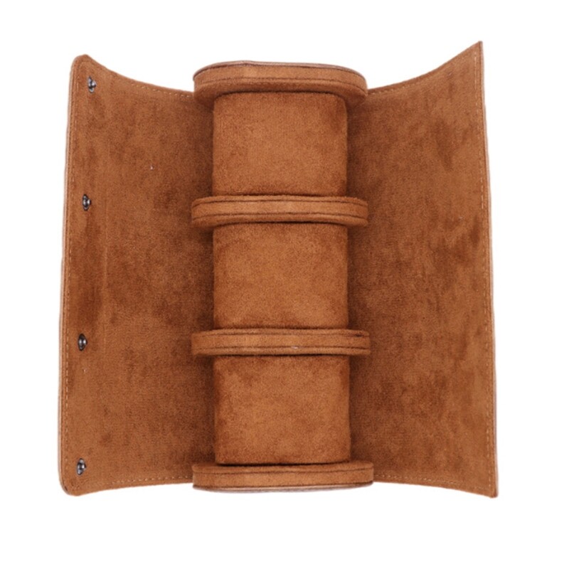 Travel Watch Box Holder Display Case for 3 Watches-image
